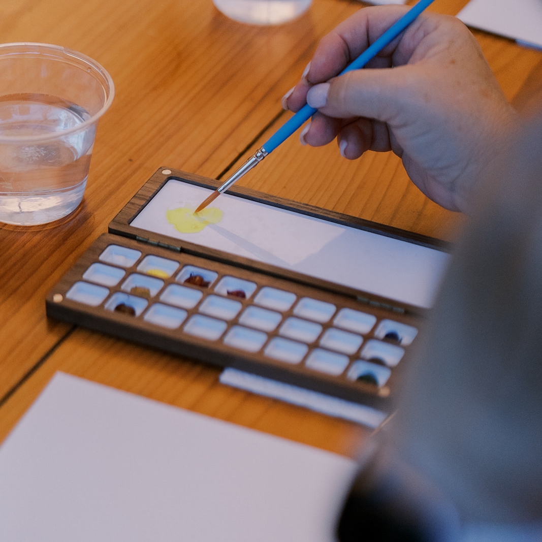 An Afternoon of Watercolor & Tea