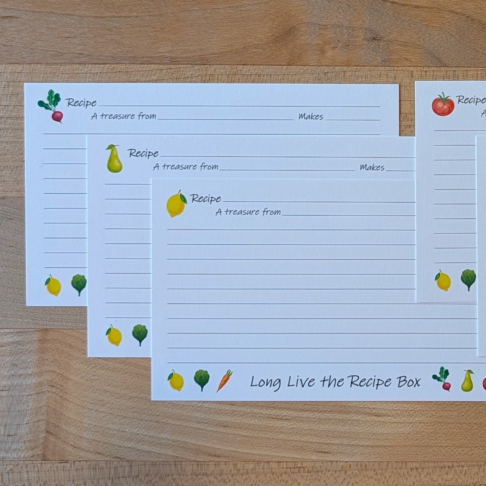 Farm Friday: Preserving Recipe Box Treasures
