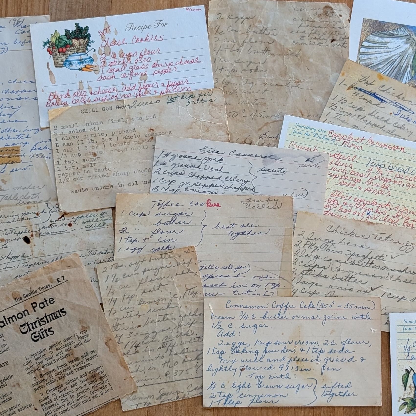 Farm Friday: Preserving Recipe Box Treasures