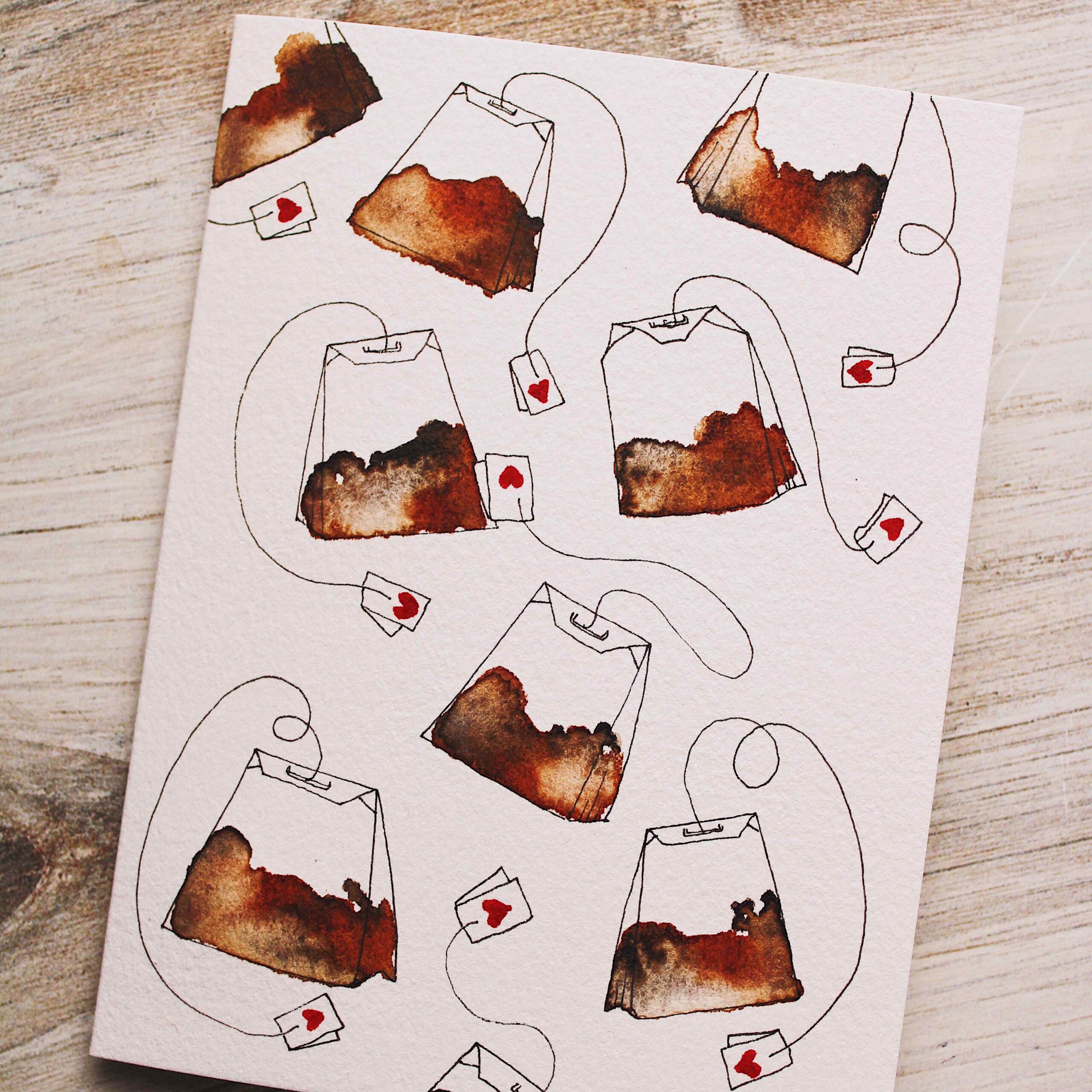 An Afternoon of Watercolor & Tea