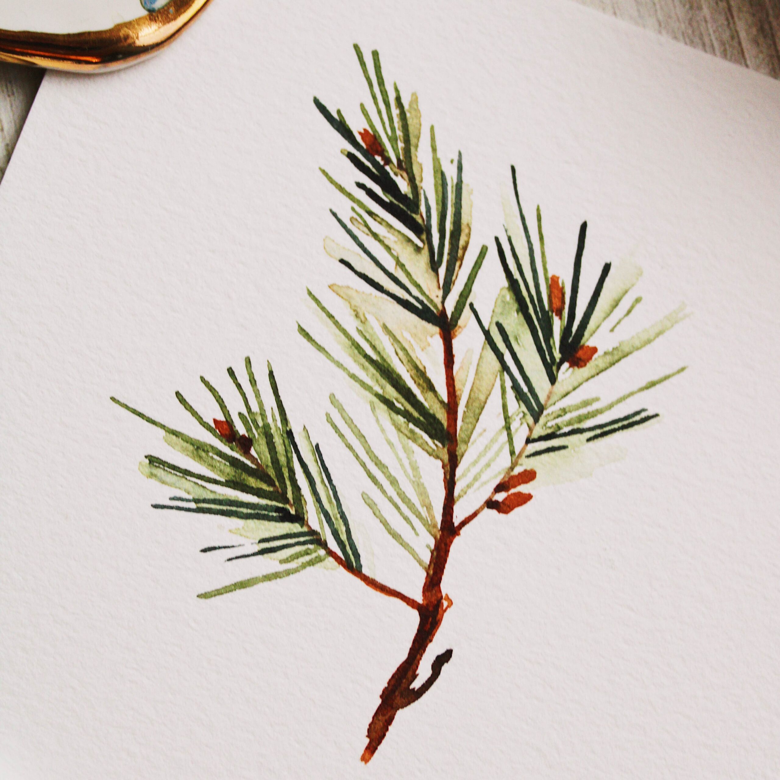 Winter Watercolors